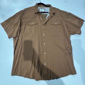 Brown Poncho Outdoor Shirt